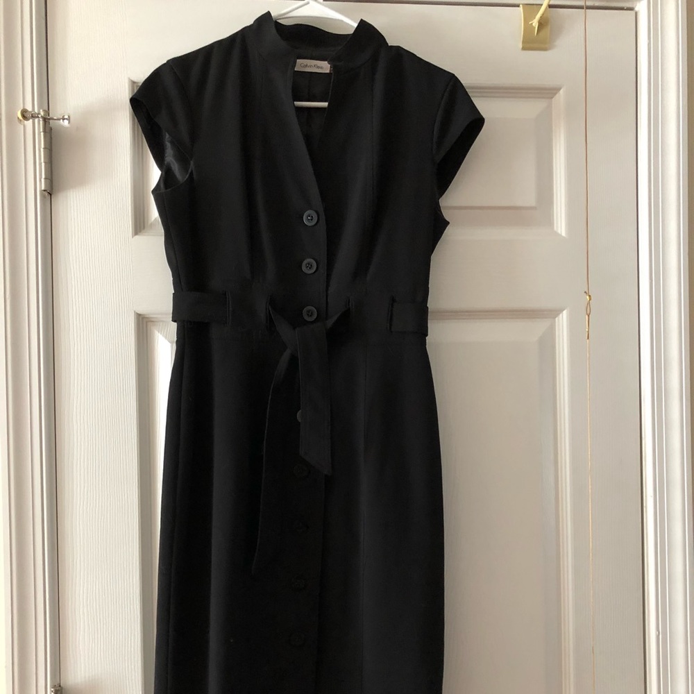 Calvin Klein button front dress